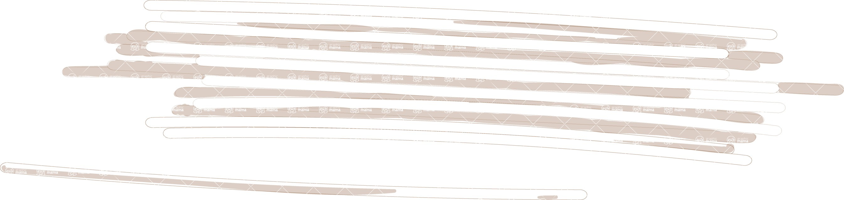 Italy Themed Graphic Collection - Spaghetti Hand Drawn Vector Illustration